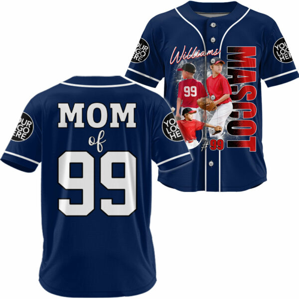 Custom Photo Baseball Game Day Baseball Jersey Gift For Baseball Lovers - Personalized Gift For Baseball Player Tu24 - Image 2