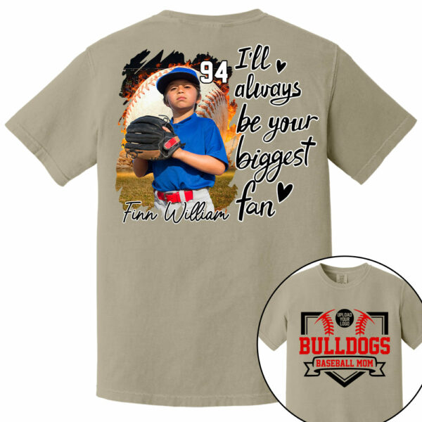 Custom Photo Baseball Game Day Baseball Shirt Gift For Baseball Lovers - Personalized Gift For Baseball Mom Tu24 - Image 9