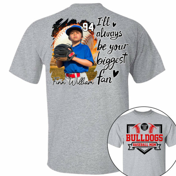 Custom Photo Baseball Game Day Baseball Shirt Gift For Baseball Lovers - Personalized Gift For Baseball Mom Tu24 - Image 7
