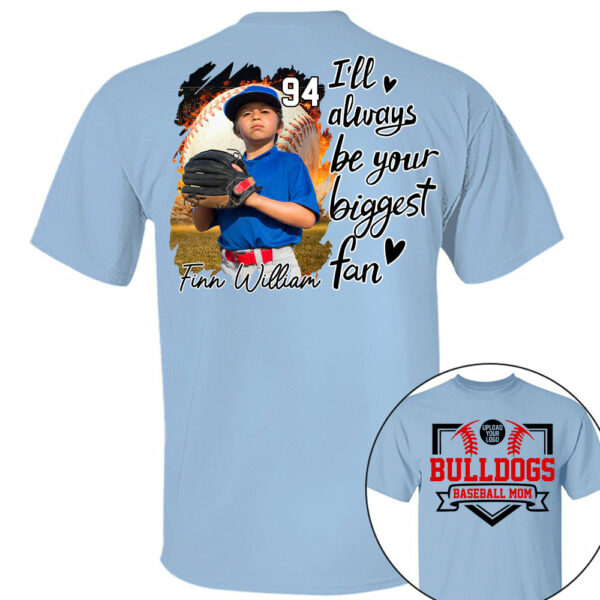 Custom Photo Baseball Game Day Baseball Shirt Gift For Baseball Lovers - Personalized Gift For Baseball Mom Tu24 - Image 6