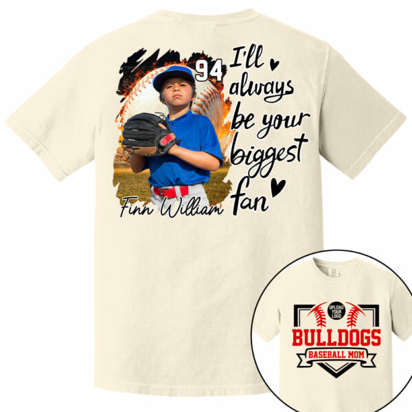 Custom Photo Baseball Game Day Baseball Shirt Gift For Baseball Lovers - Personalized Gift For Baseball Mom Tu24 - Image 11