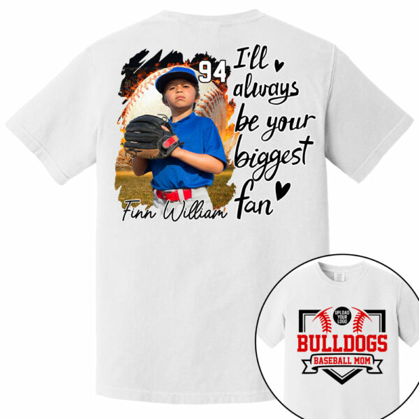 Custom Photo Baseball Game Day Baseball Shirt Gift For Baseball Lovers - Personalized Gift For Baseball Mom Tu24 - Image 8