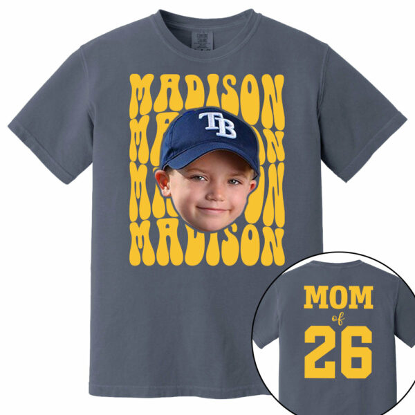 Custom Photo Baseball Game Day, Personalized Baseball Mom Shirt, Gift For Baseball Lover A2110 - Image 11