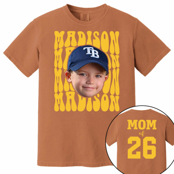Custom Photo Baseball Game Day, Personalized Baseball Mom Shirt, Gift For Baseball Lover A2110 - Image 15