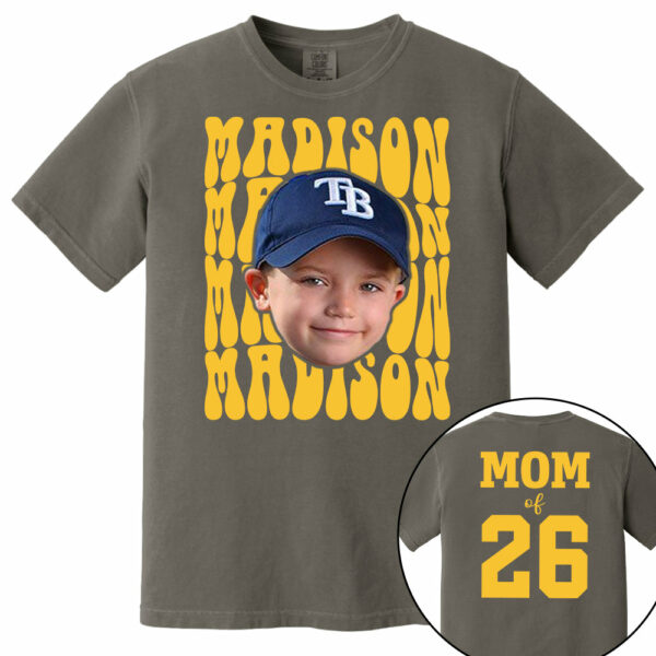 Custom Photo Baseball Game Day, Personalized Baseball Mom Shirt, Gift For Baseball Lover A2110 - Image 13