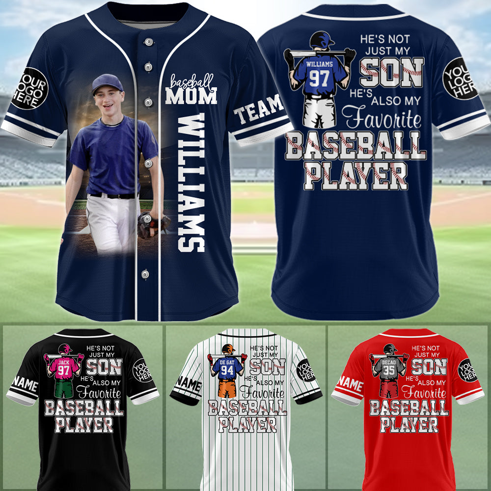 Custom Photo Baseball GameDay, Baseball Jersey, Gift For Baseball Lover A2110