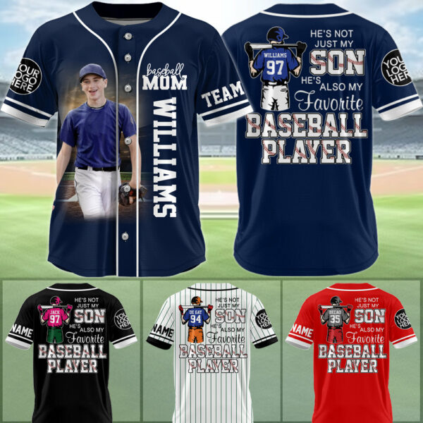 Custom Photo Baseball GameDay, Baseball Jersey, Gift For Baseball Lover A2110