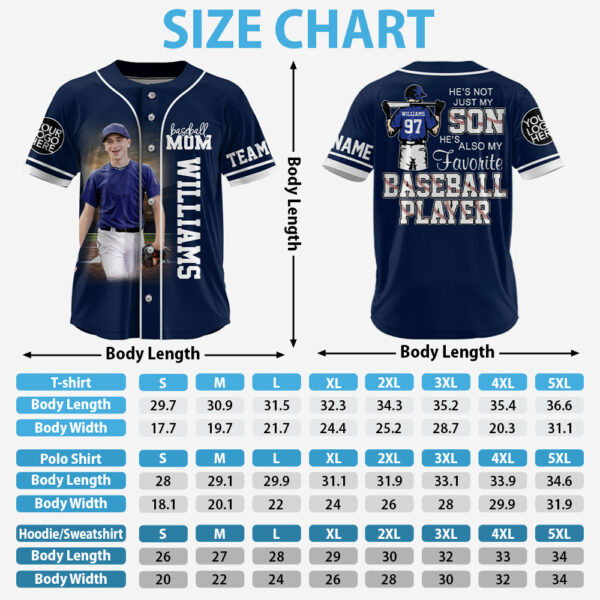Custom Photo Baseball GameDay, Baseball Jersey, Gift For Baseball Lover A2110 - Image 6