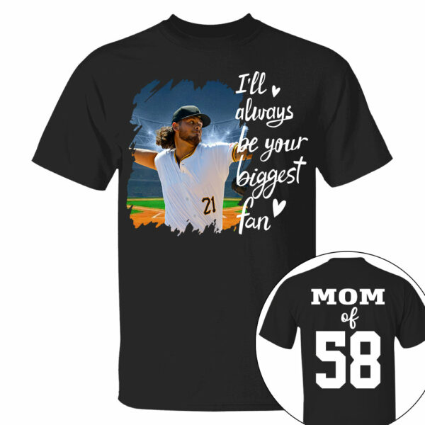 Custom Photo Baseball GameDay Shirt Gift For Baseball Lovers - Personalized Gift For Baseball Player - Image 2