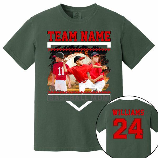 Custom Photo Baseball Mom Shirts Gift For Baseball Lovers - Personalized Gift For Baseball Mom Tu24 - Image 16