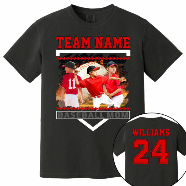 Custom Photo Baseball Mom Shirts Gift For Baseball Lovers - Personalized Gift For Baseball Mom Tu24 - Image 14