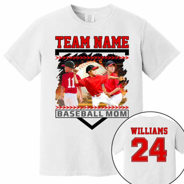 Custom Photo Baseball Mom Shirts Gift For Baseball Lovers - Personalized Gift For Baseball Mom Tu24 - Image 11