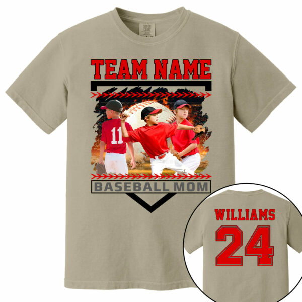 Custom Photo Baseball Mom Shirts Gift For Baseball Lovers - Personalized Gift For Baseball Mom Tu24 - Image 12