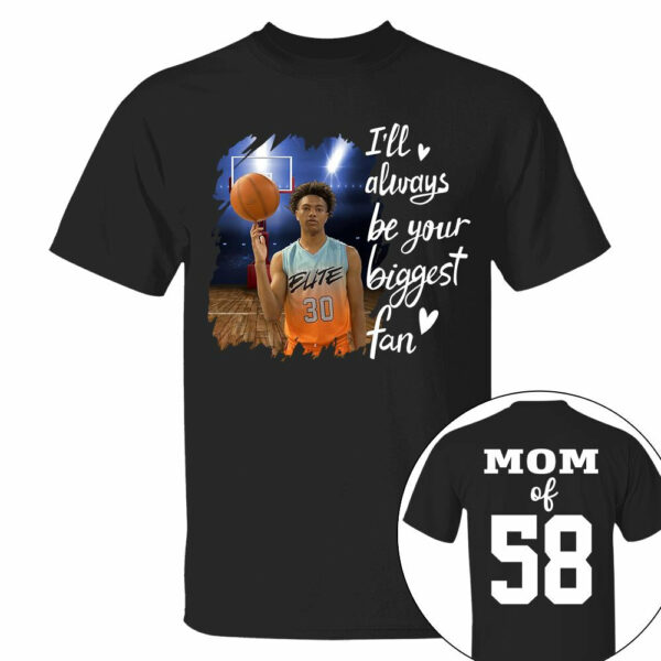 Custom Photo Basketball GameDay Shirt Gift For Basketball Lovers - Personalized Gift For Basketball Player - Image 2
