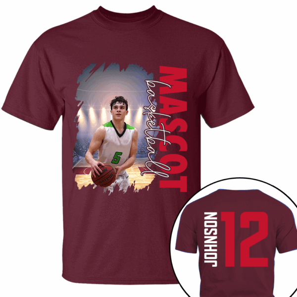 Custom Photo Basketball Shirt, Personalized Basketball Mom Shirt, Game Day Basketball Hoodie, Basketball Dad Sweatshirt - Image 8