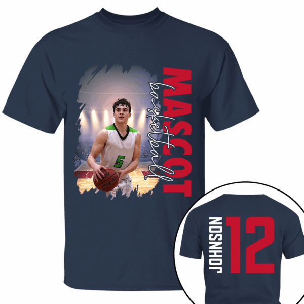 Custom Photo Basketball Shirt, Personalized Basketball Mom Shirt, Game Day Basketball Hoodie, Basketball Dad Sweatshirt - Image 7