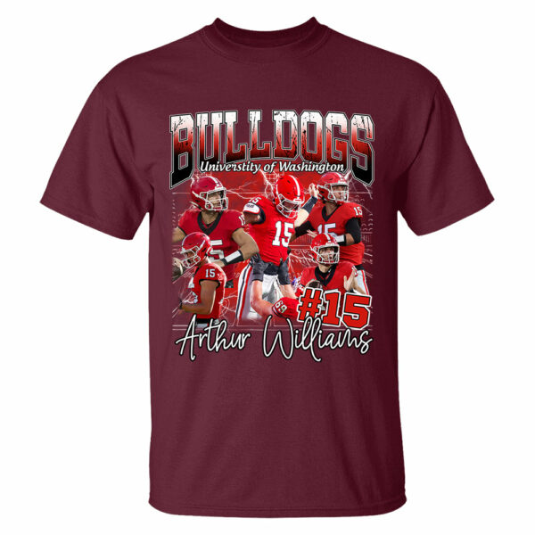Custom Photo Bootleg Football Player Shirt - Image 14