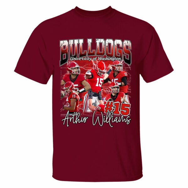 Custom Photo Bootleg Football Player Shirt - Image 12
