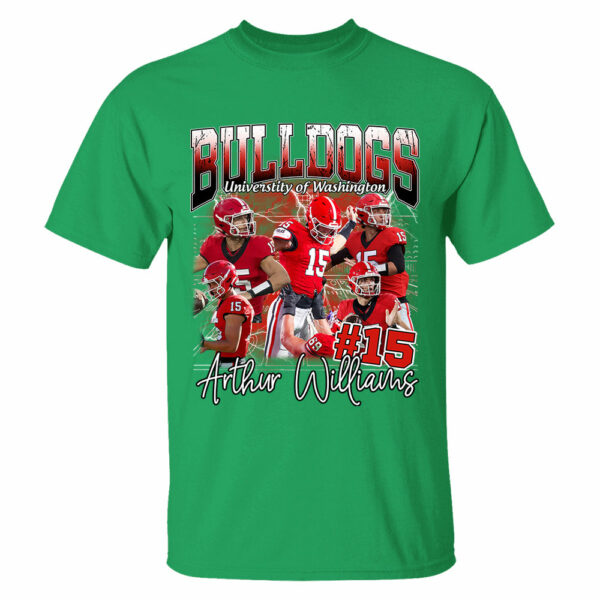 Custom Photo Bootleg Football Player Shirt - Image 9