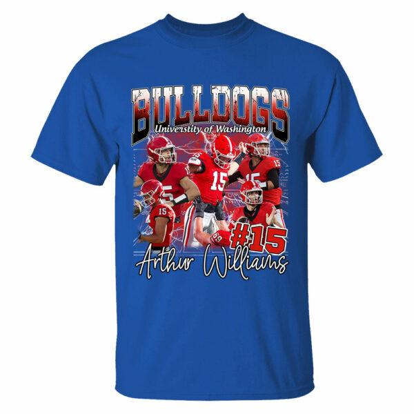 Custom Photo Bootleg Football Player Shirt - Image 8