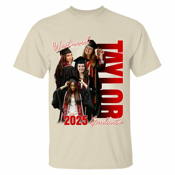Custom Photo Family Graduation 2025 Shirt - Image 7