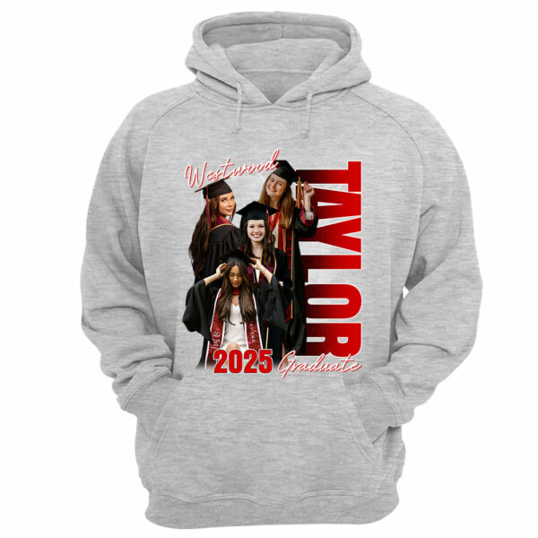 Custom Photo Family Graduation 2025 Shirt - Image 12