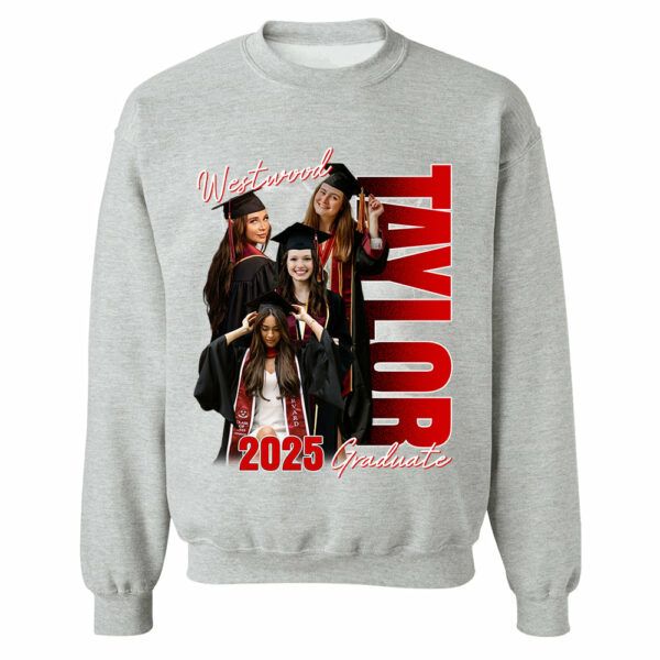 Custom Photo Family Graduation 2025 Shirt - Image 9