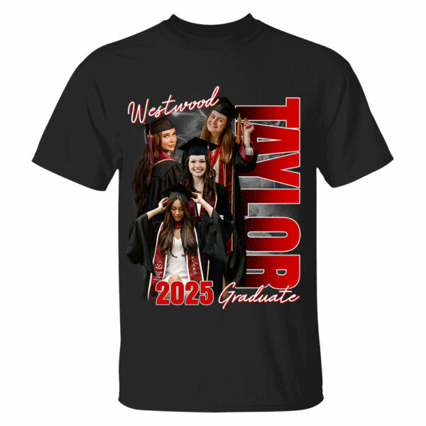 Custom Photo Family Graduation 2025 Shirt - Image 2