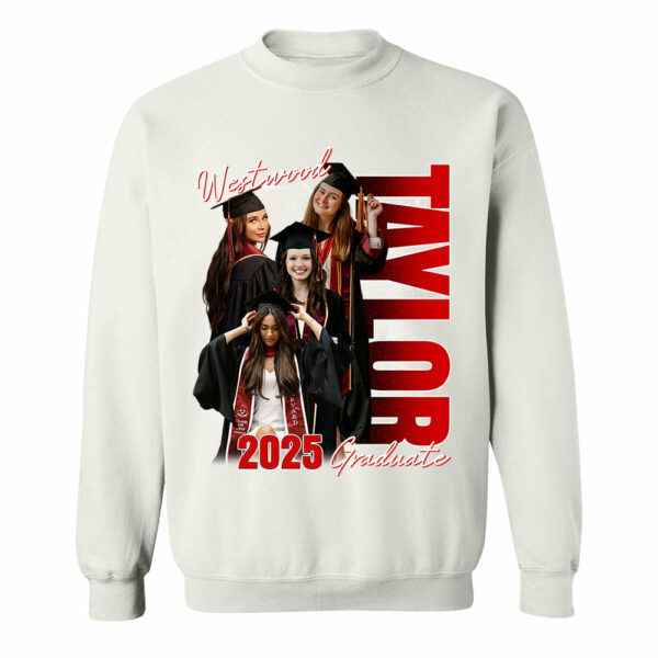 Custom Photo Family Graduation 2025 Shirt - Image 10