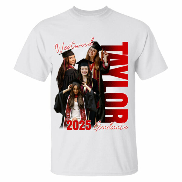 Custom Photo Family Graduation 2025 Shirt - Image 5