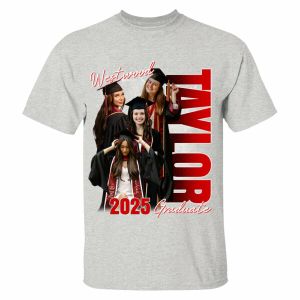 Custom Photo Family Graduation 2025 Shirt - Image 6