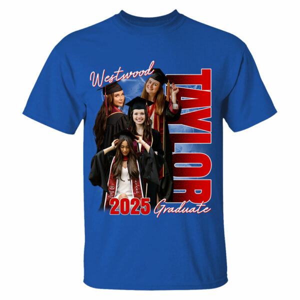 Custom Photo Family Graduation 2025 Shirt - Image 4
