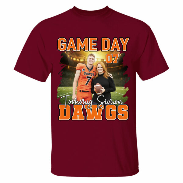 Custom Photo Football Game Day Personalized Shirt Custom Team Name - Image 12