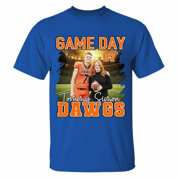 Custom Photo Football Game Day Personalized Shirt Custom Team Name - Image 5
