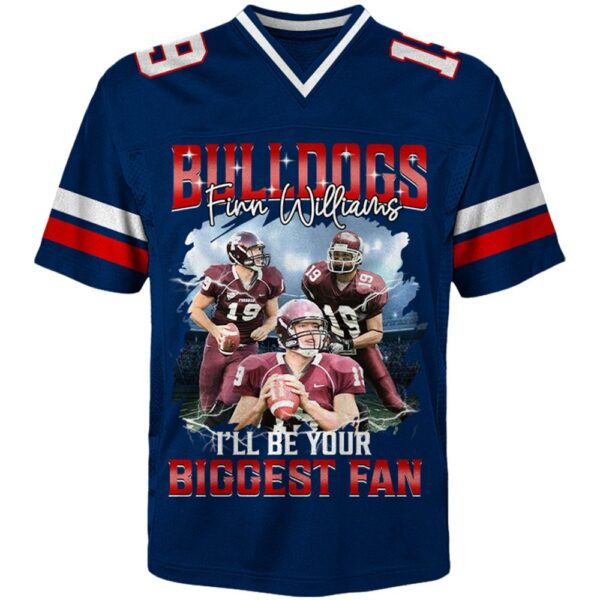 Custom Photo Football Jersey, Personalized Gift For Football Player A2110 - Image 2