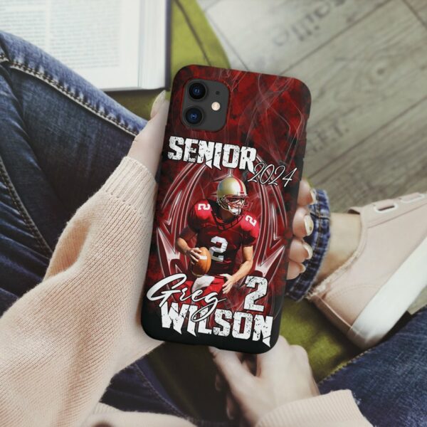 Custom Photo Football Phone Case For Football Family Game Day Shirt H2511 - Image 7