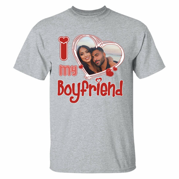 Custom Photo I Love Him/Her Valentine Shirt - Image 13