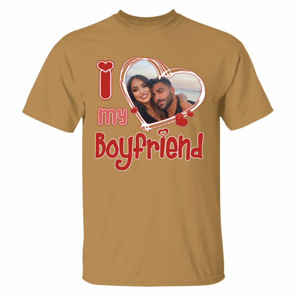 Custom Photo I Love Him/Her Valentine Shirt - Image 9