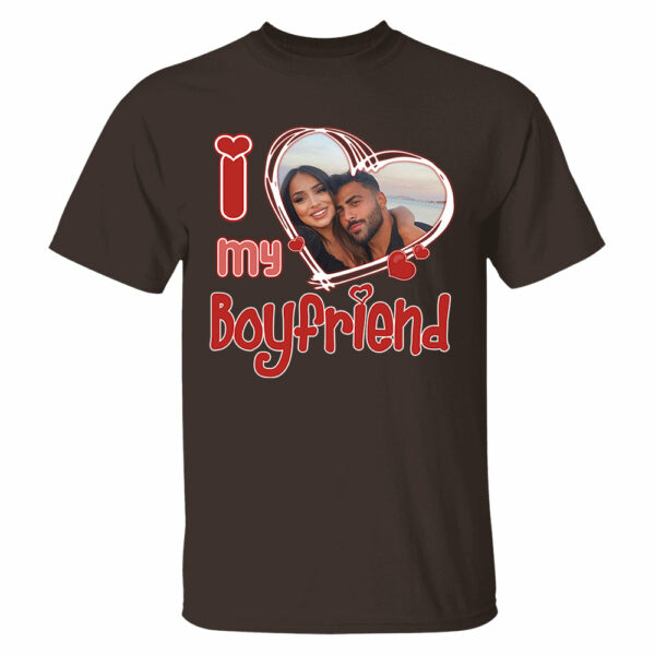 Custom Photo I Love Him/Her Valentine Shirt - Image 10