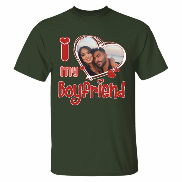 Custom Photo I Love Him/Her Valentine Shirt - Image 11