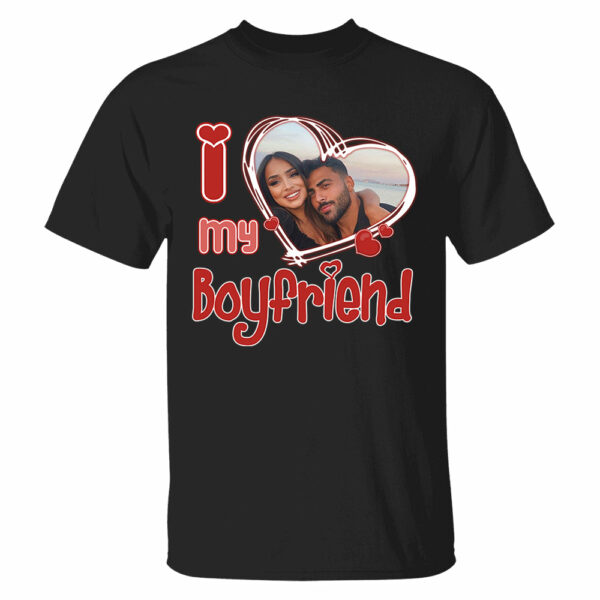 Custom Photo I Love Him/Her Valentine Shirt - Image 7