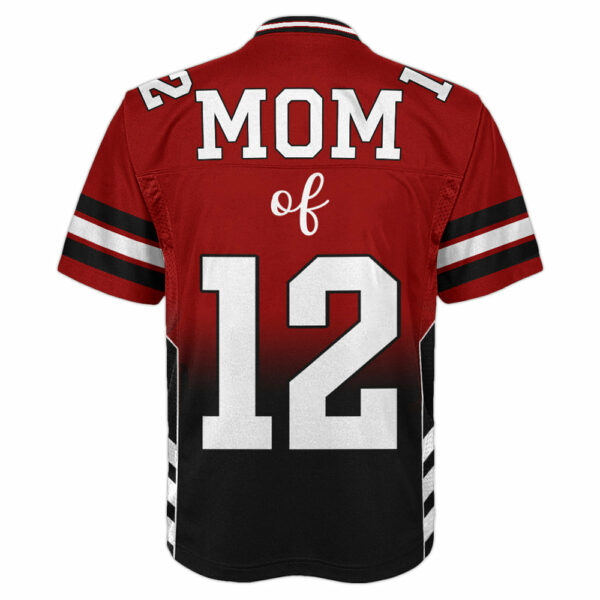 Custom Photo I Will Always Be Your Biggest Fan Custom Football Jersey Gift For Football Mom Dad Game Day Shirt H2511 - Image 3