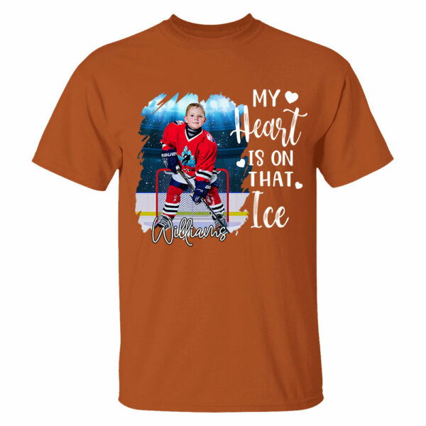 Custom Photo Ice Hockey GameDay Shirt Gift For Ice Hockey Lovers - Personalized Gift For Ice Hockey Player - Image 12