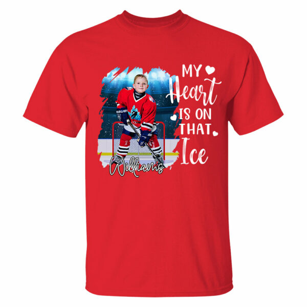 Custom Photo Ice Hockey GameDay Shirt Gift For Ice Hockey Lovers - Personalized Gift For Ice Hockey Player - Image 10