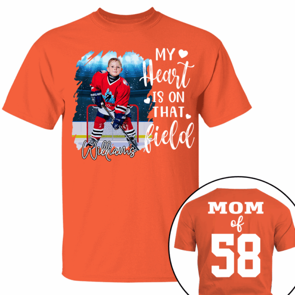 Custom Photo Ice Hockey GameDay Shirt Gift For Ice Hockey Lovers - Personalized Gift For Ice Hockey Player - Image 12