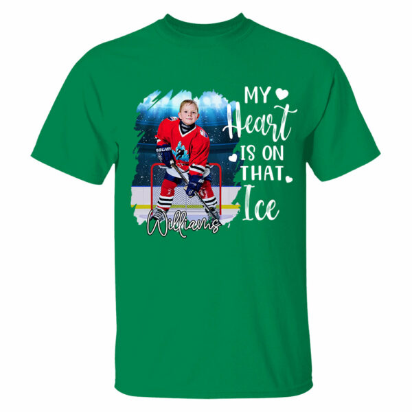 Custom Photo Ice Hockey GameDay Shirt Gift For Ice Hockey Lovers - Personalized Gift For Ice Hockey Player - Image 13