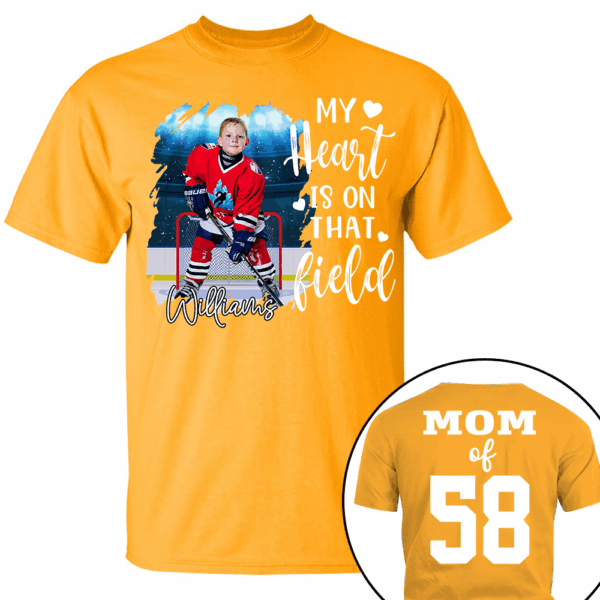 Custom Photo Ice Hockey GameDay Shirt Gift For Ice Hockey Lovers - Personalized Gift For Ice Hockey Player - Image 13