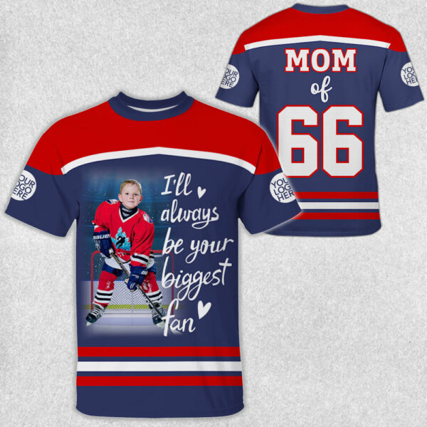 Custom Photo Ice Hockey Jersey Gift For Ice Hockey Lovers - Personalized Gift For Ice Hockey Player - Image 4