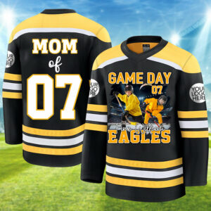Custom Photo Ice Hockey Jersey Gift For Ice Hockey Lovers - Personalized Gift For Ice Hockey Team