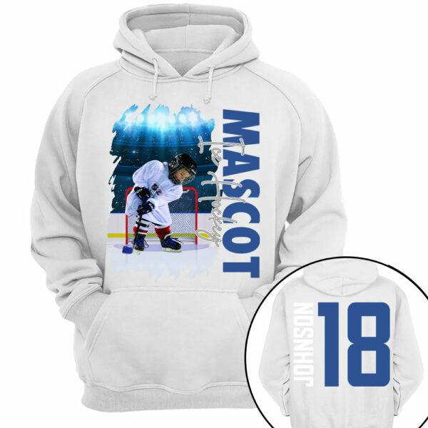 Custom Photo Ice Hockey Shirt, Personalized Ice Hockey Mom Shirt, Game Day Ice Hockey Hoodie, Ice Hockey Dad Sweatshirt - Image 12